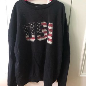 USA crew neck